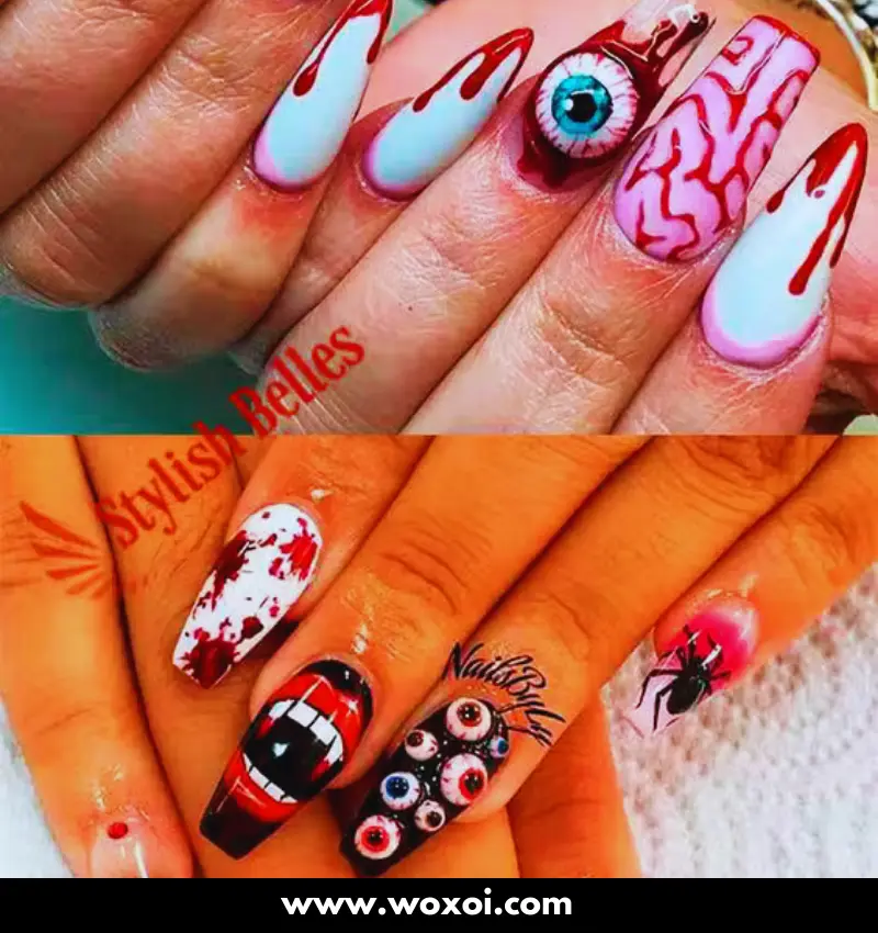 Halloween Nail Art 