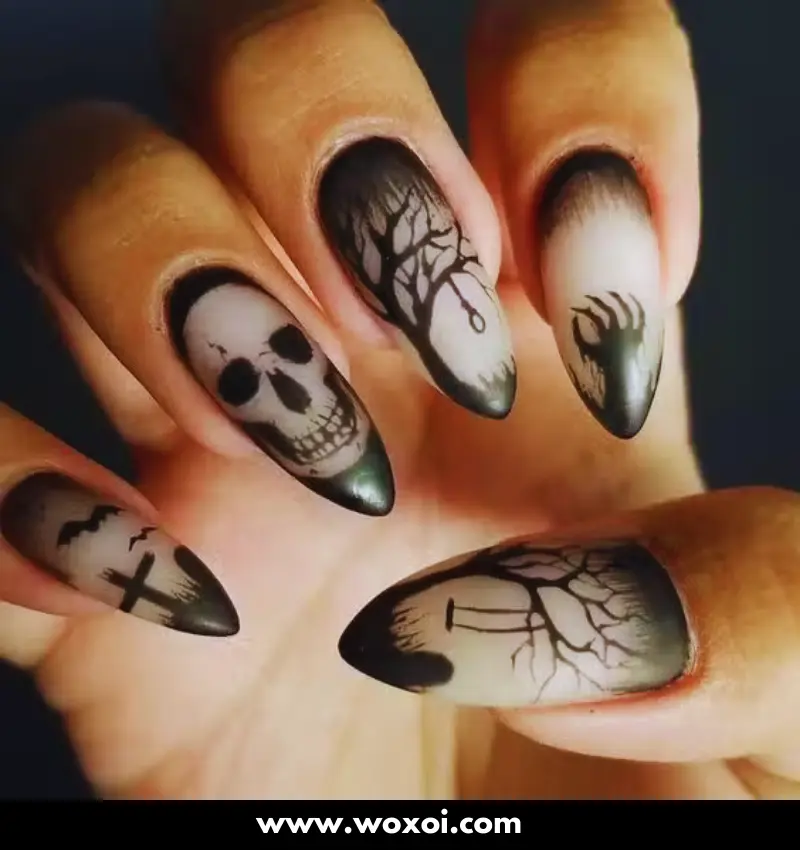 Halloween Nail Art 