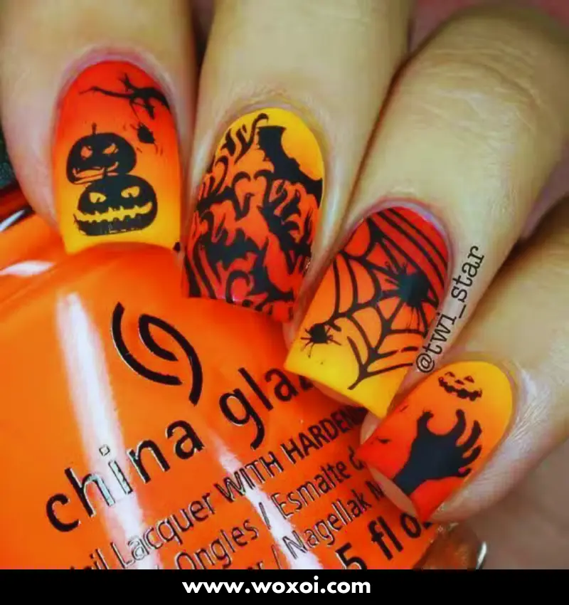 Halloween Nail Art 