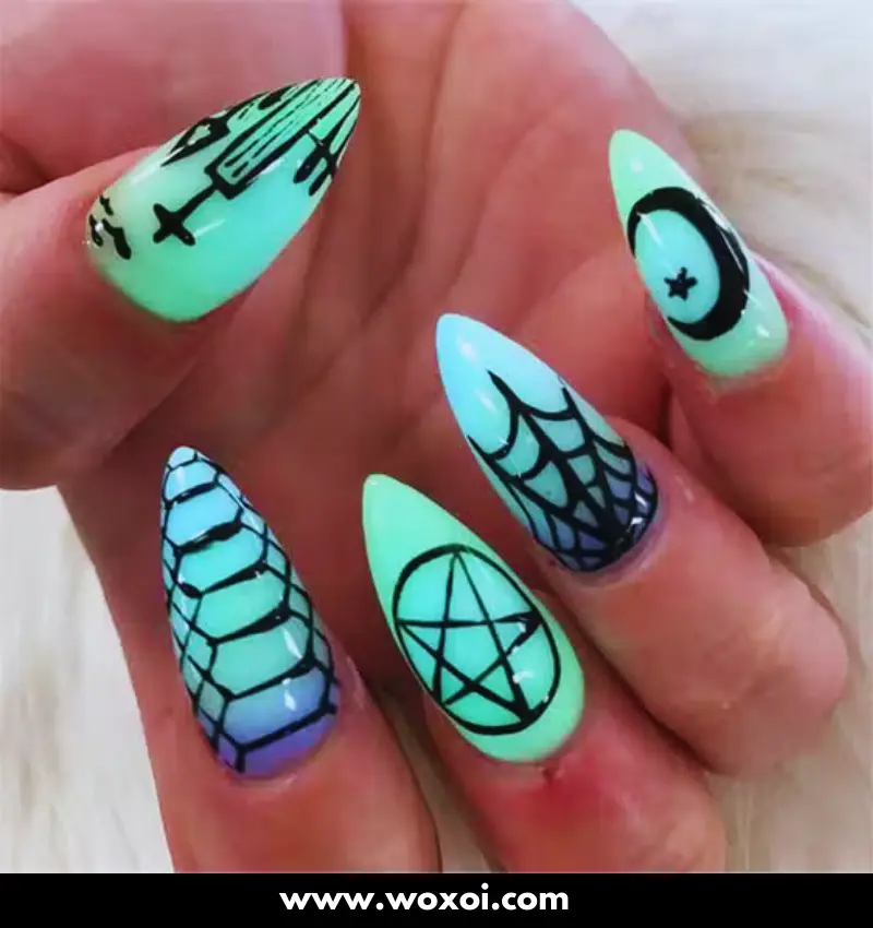 Halloween Nail Art 