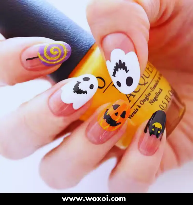 Halloween Nail Art 