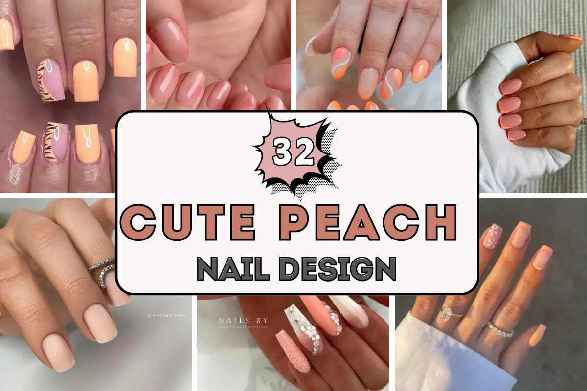 Peach Nail Ideas