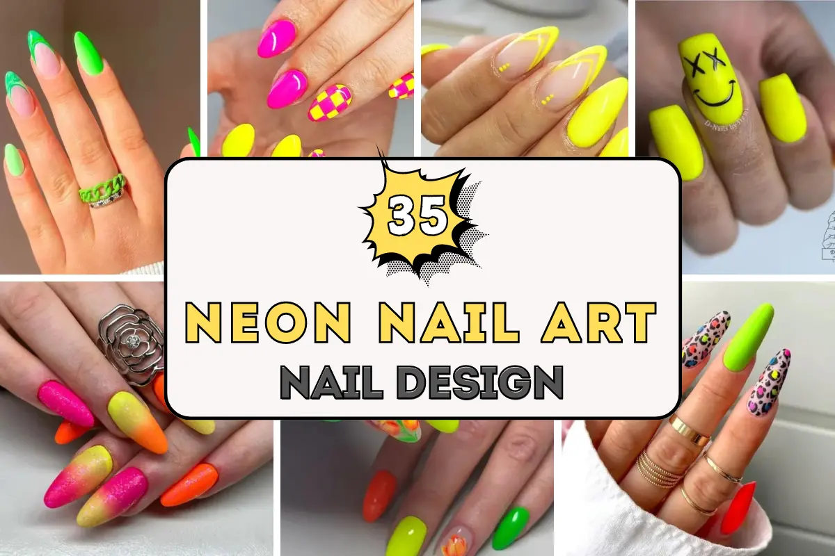 Neon Nail Art Designs