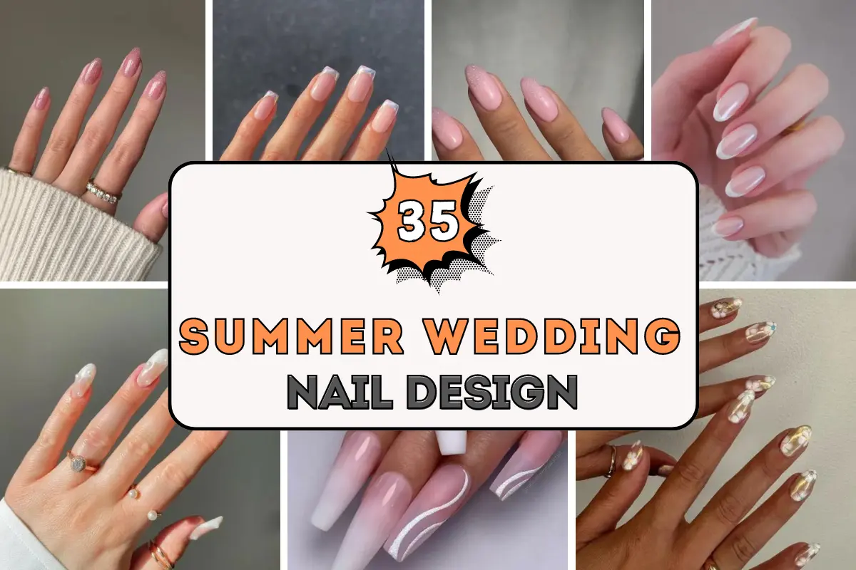 Summer Wedding Nails