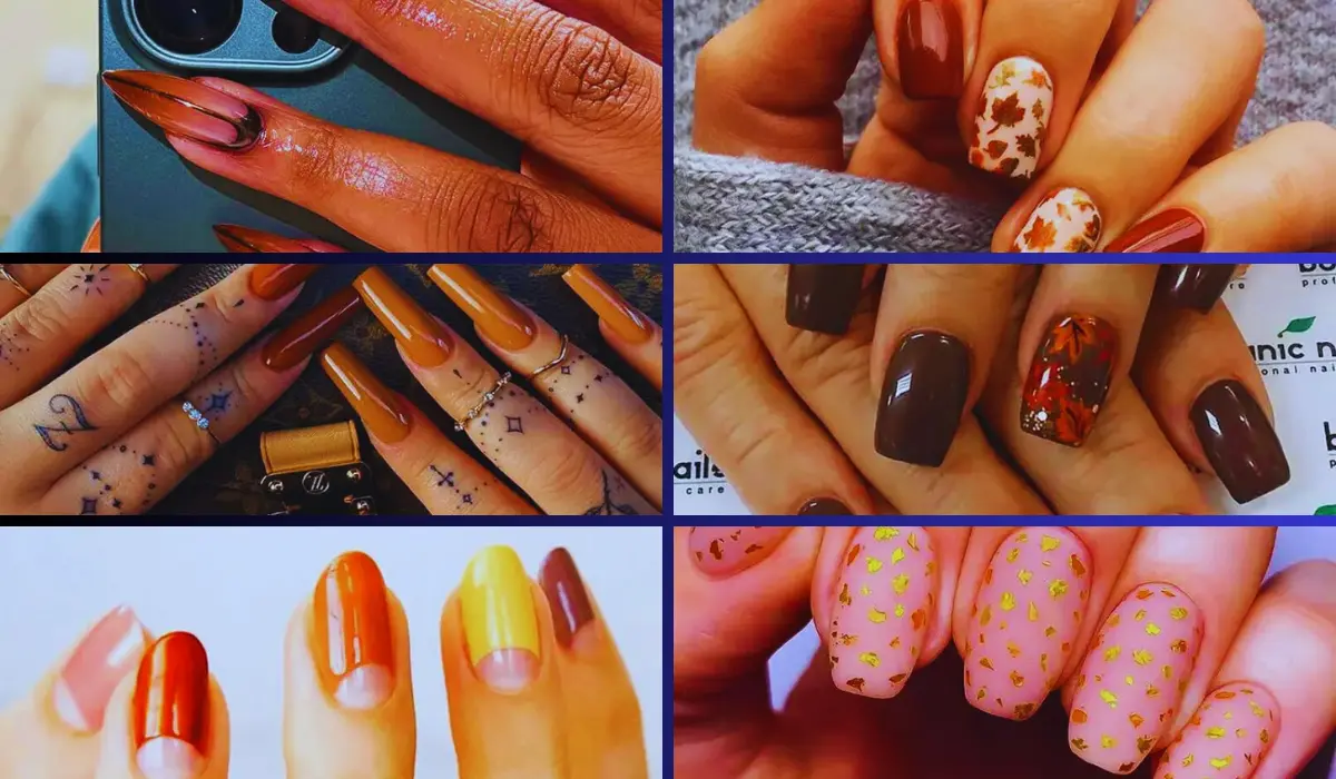 Cute Fall Nail Design Ideas